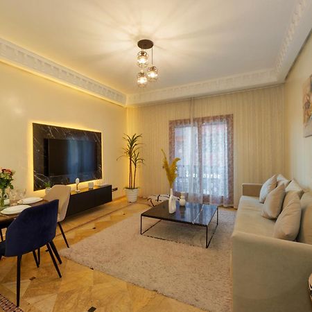 Appartement Chic Gueliz Plaza avec Vue Marrakesh Extérieur photo