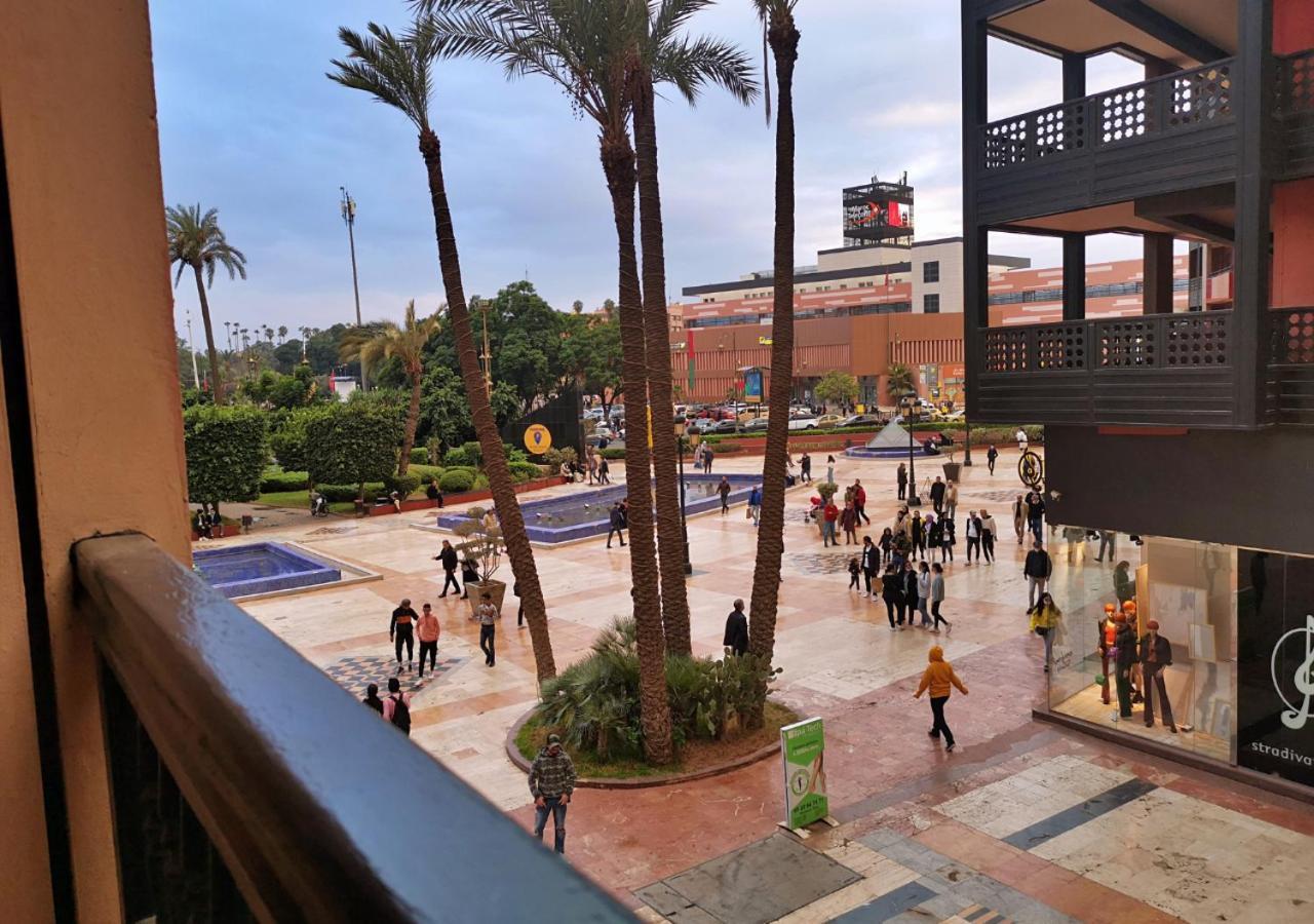 Appartement Chic Gueliz Plaza avec Vue Marrakesh Extérieur photo