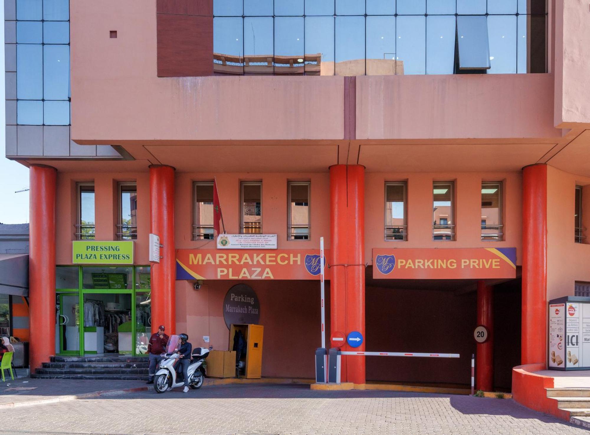 Appartement Chic Gueliz Plaza avec Vue Marrakesh Extérieur photo